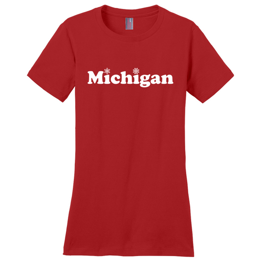 Women's Michigan T Shirt | Lake Effect