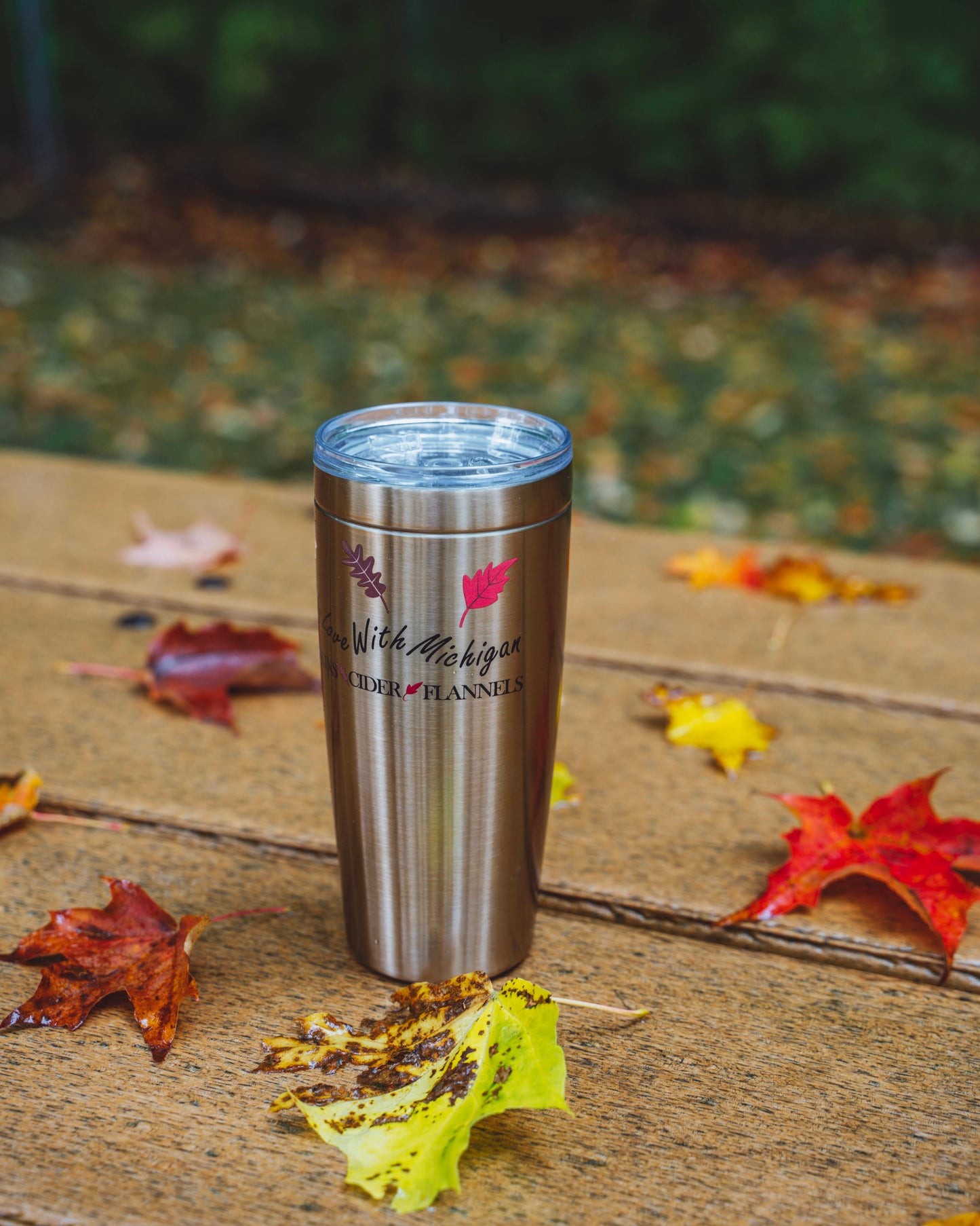 Fall in Love with Michigan - 20oz Viking Tumblers