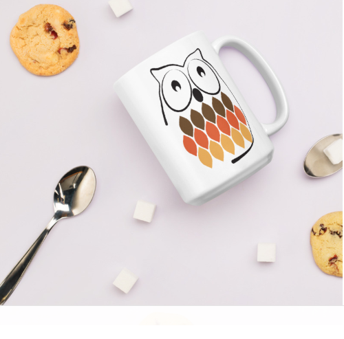 North Woods Owl - 15 oz Mug