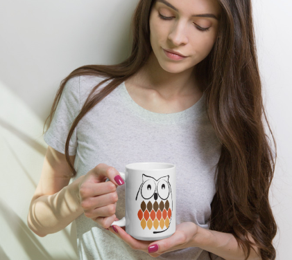 North Woods Owl - 15 oz Mug