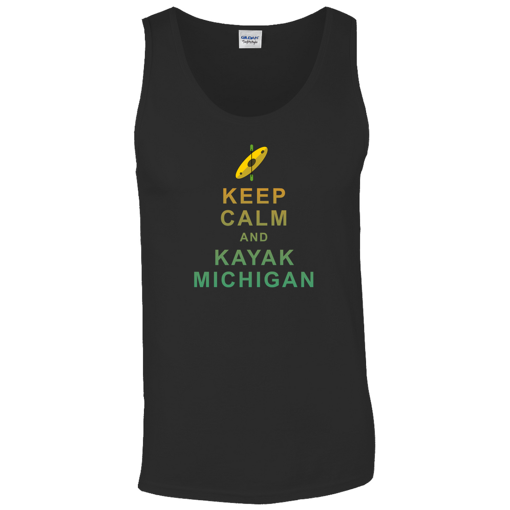 Keep Calm and Kayak Michigan Tank Top