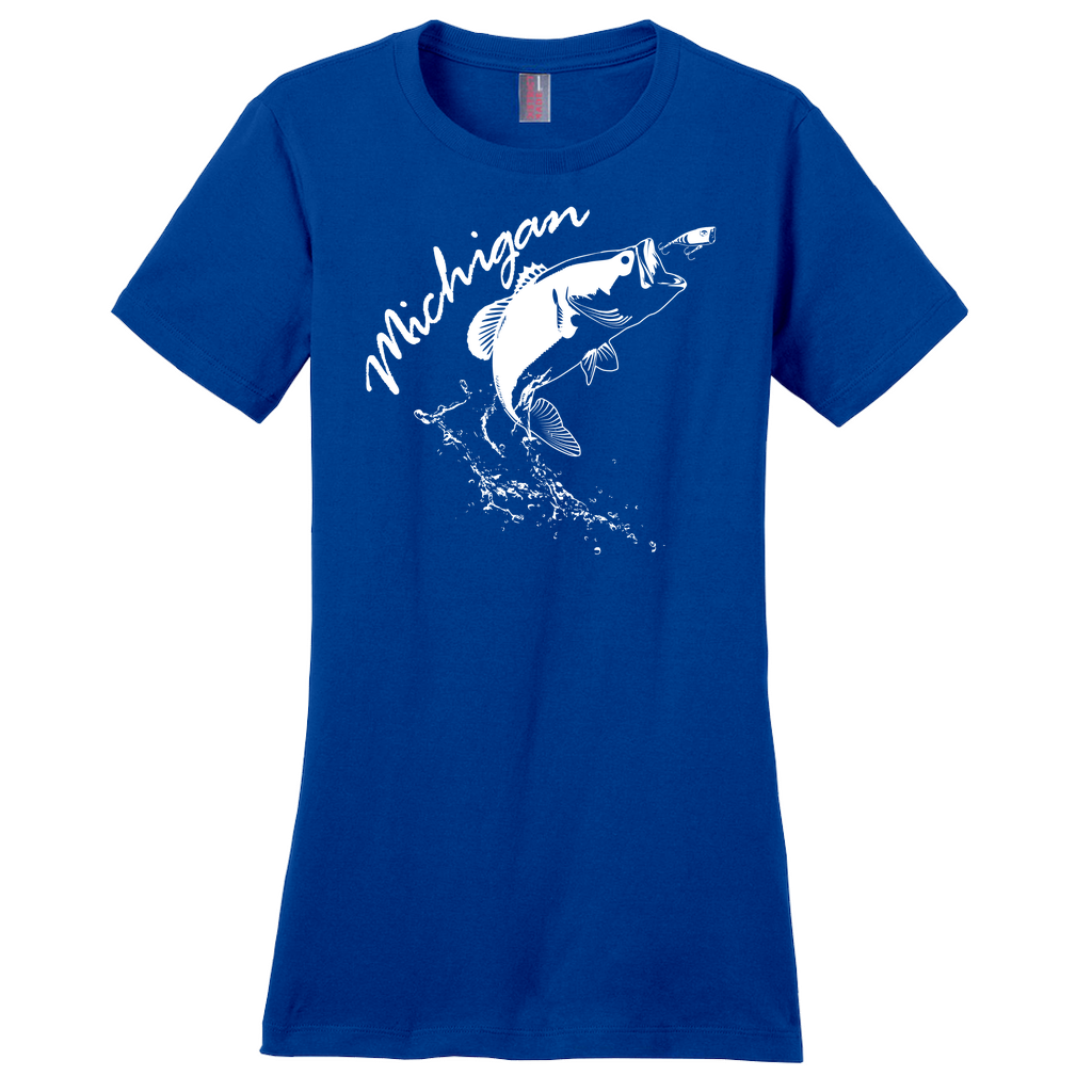 Women's Michigan Fishing Shirt