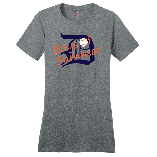 Women's Detroit Baseball Shirt