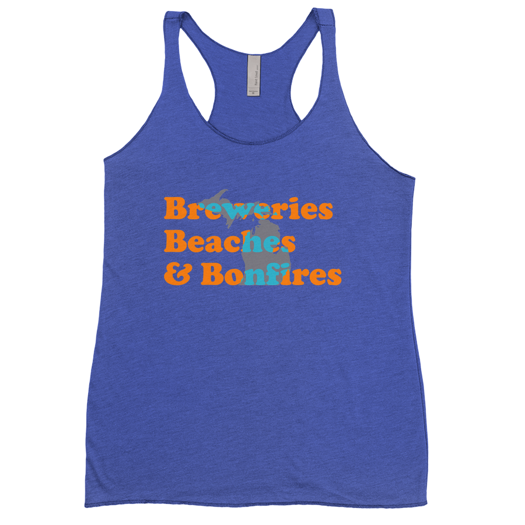 Breweries Beaches & Bonfires - Women's Tank Top