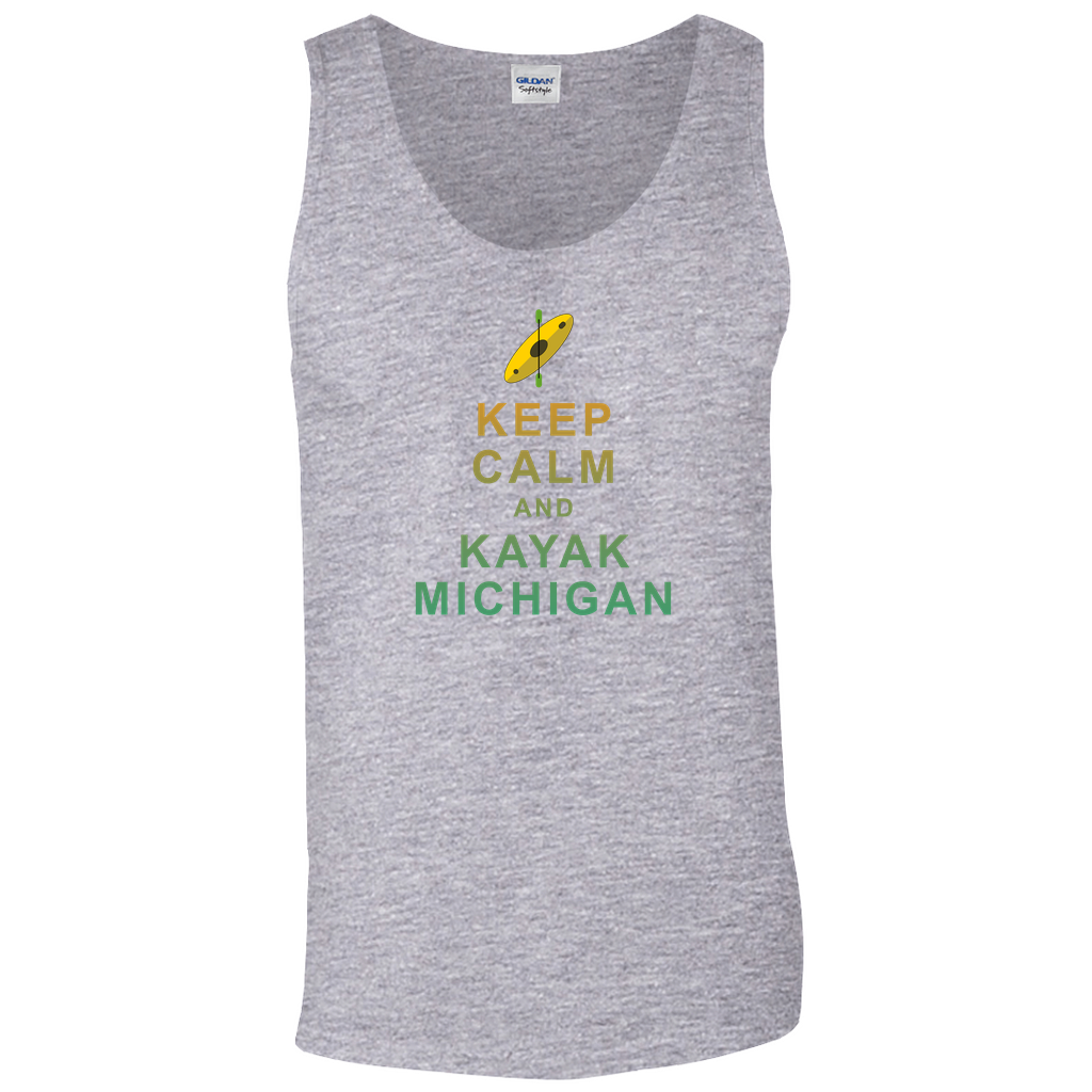 Keep Calm and Kayak Michigan - Tank Top