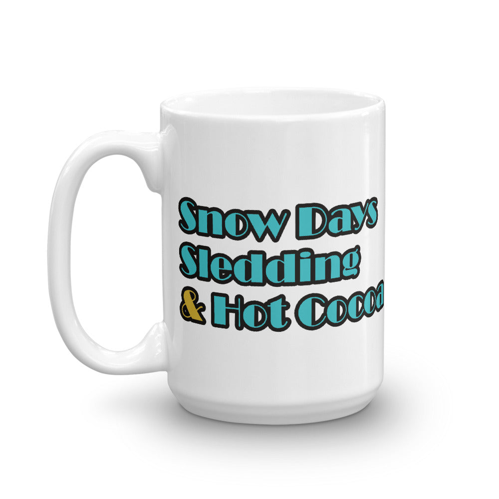 Snow Days Ceramic Hot Chocolate Mug