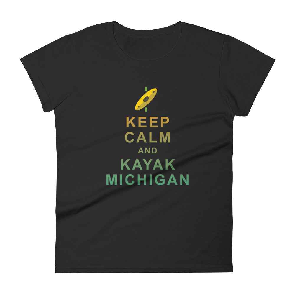 Keep Calm and Kayak Michigan - Women's