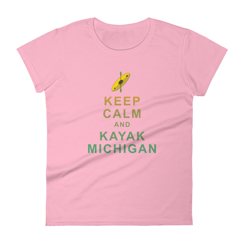 Keep Calm and Kayak Michigan - Women's