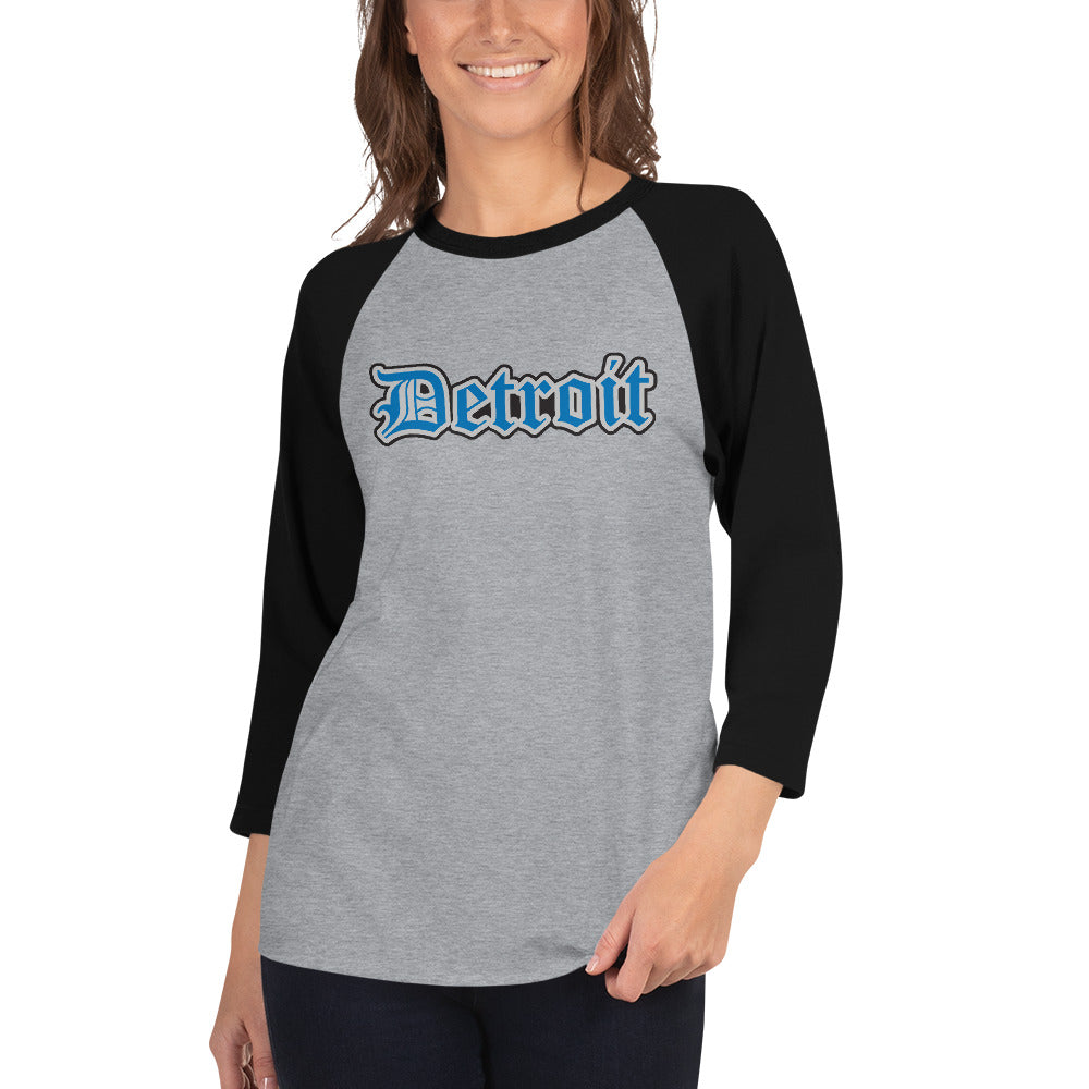 Fall in the D - 3/4 sleeve raglan shirt