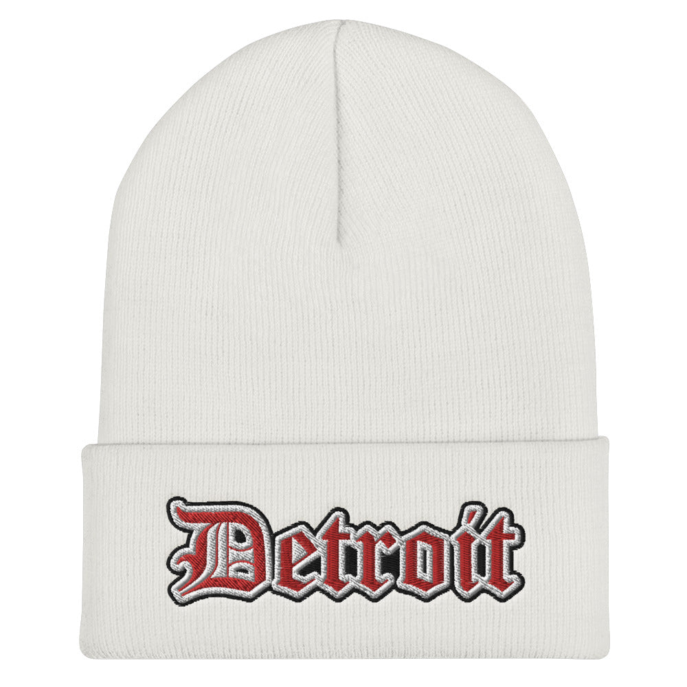 Detroit Hockey Town - Cuffed Beanie