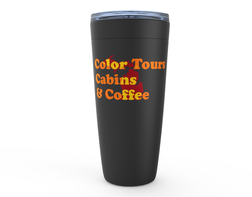 Color Tours Cabins and Coffee - 20oz Viking Tumbler