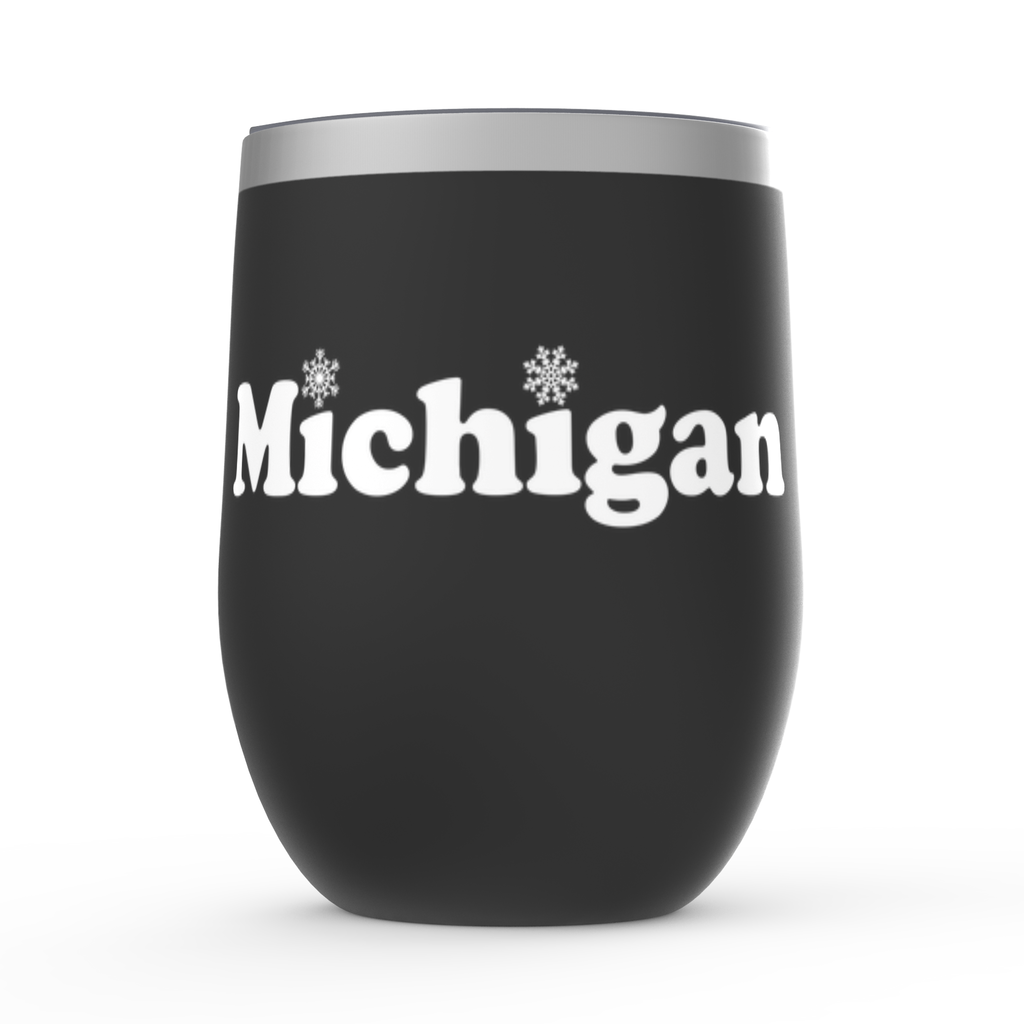 Michigan Lake Effect - Wine Tumblers