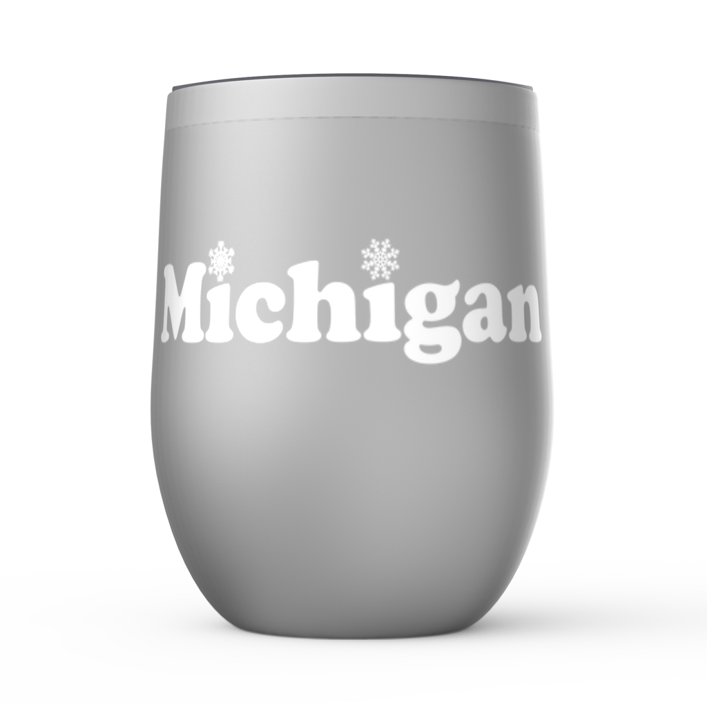 Michigan Lake Effect - Wine Tumblers